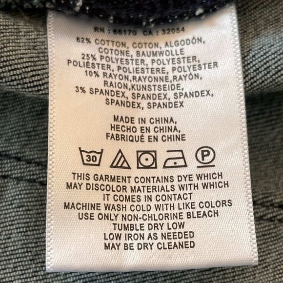 Anthropologie Pilcro & the Letterpress High Rise Denim Legging 25 - Picture 9 of 10